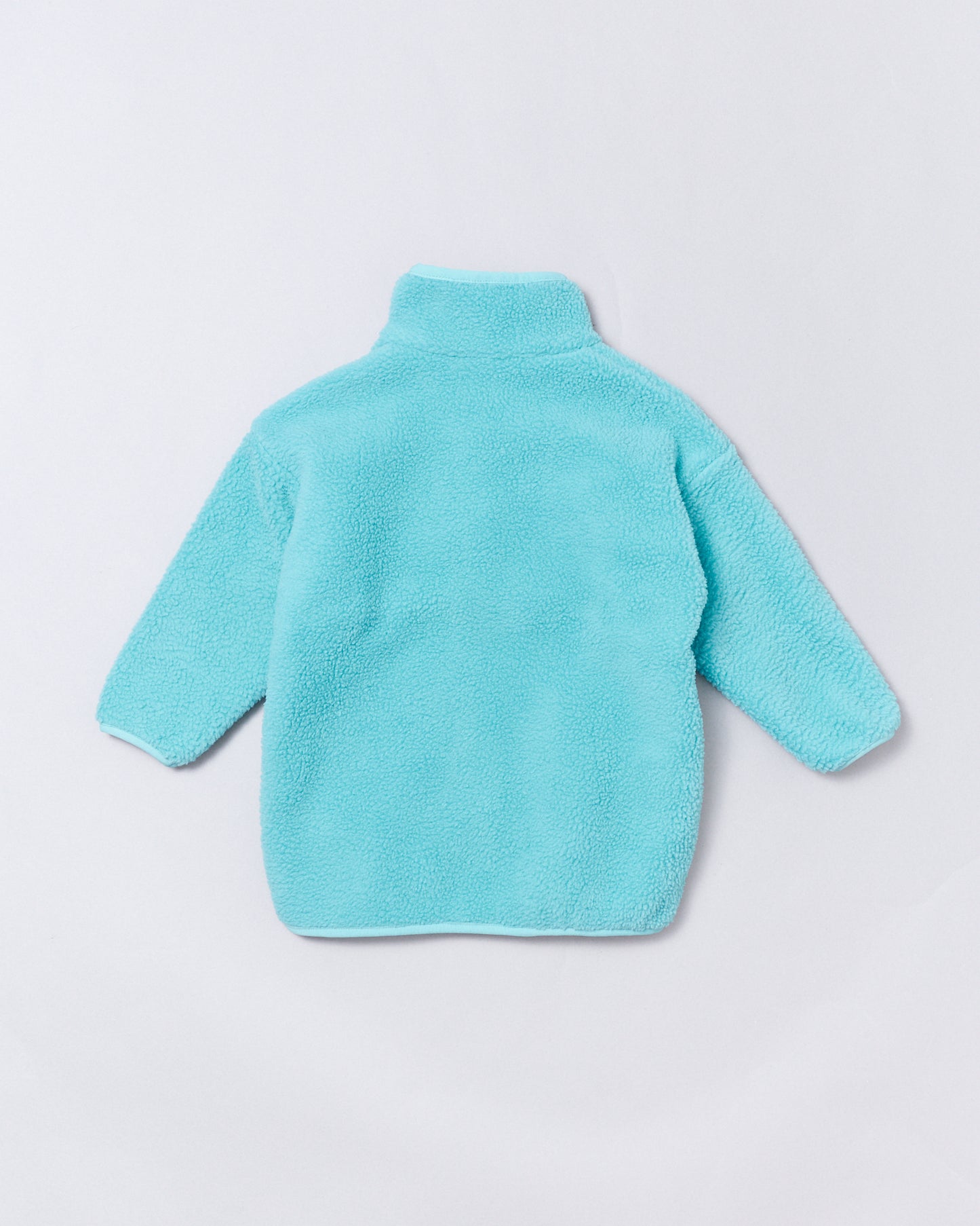 Quarter Zip Fleece - Aqua Blue