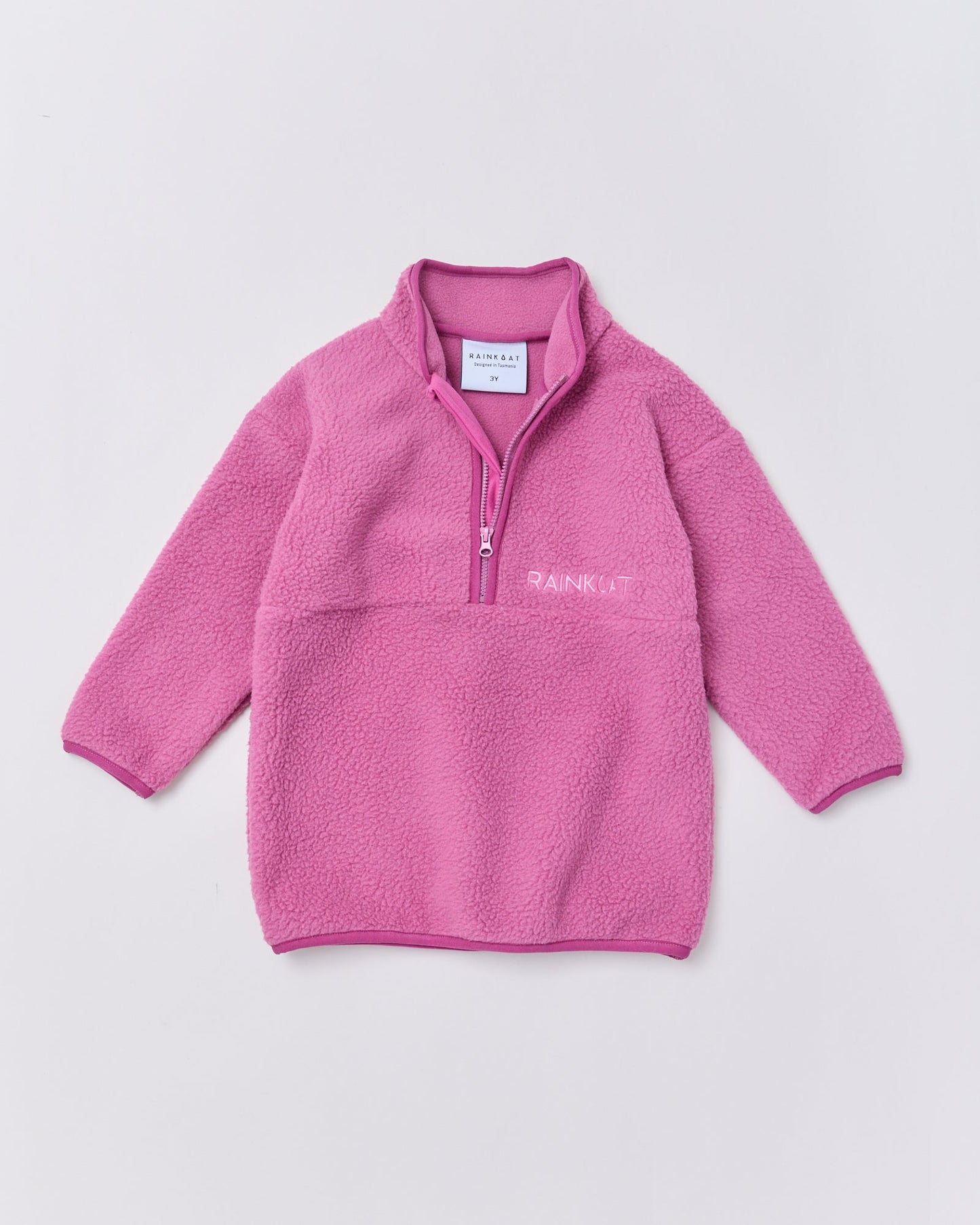 Quarter Zip Fleece - Wild Berry
