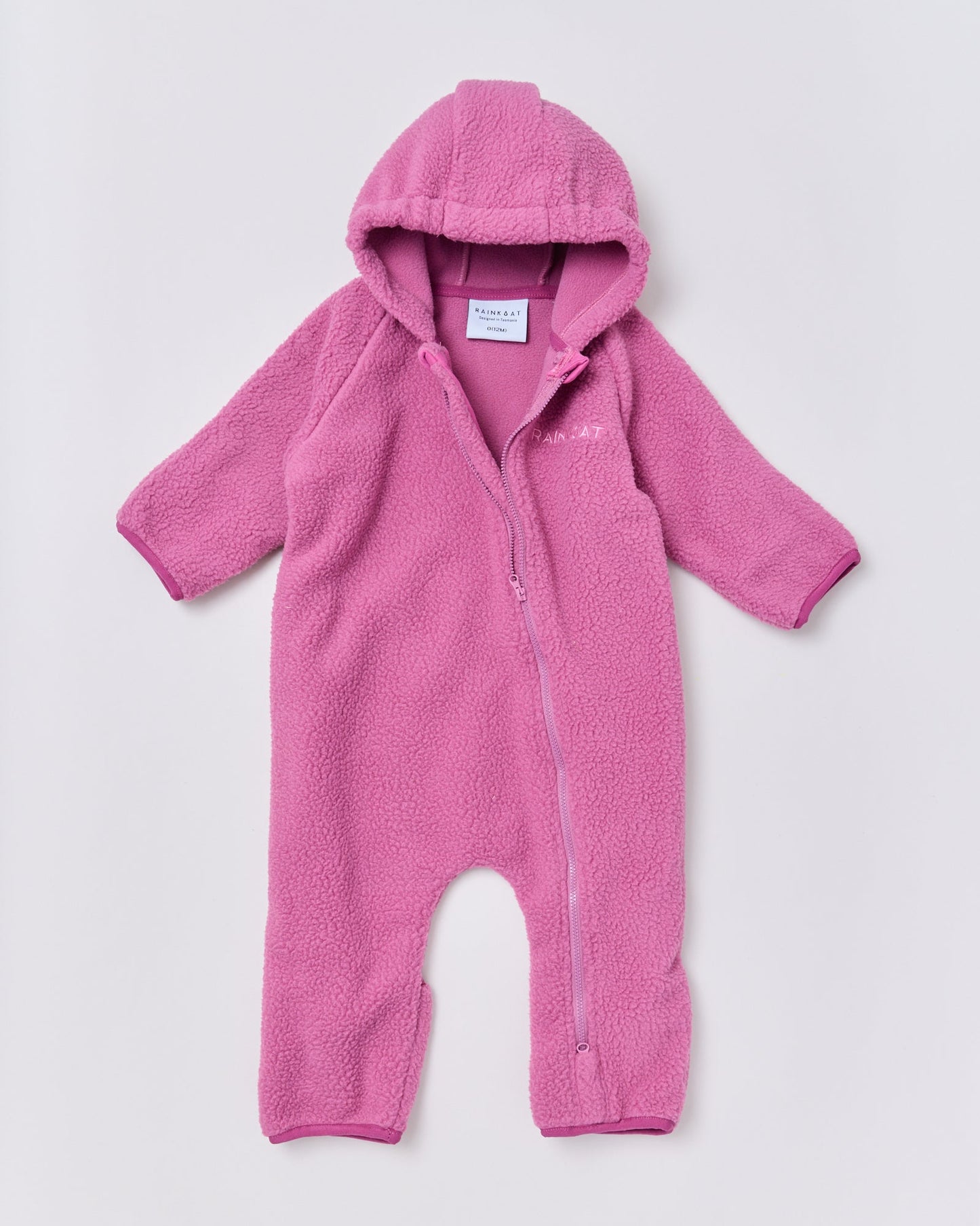 Fleece Onesie - Wild Berry