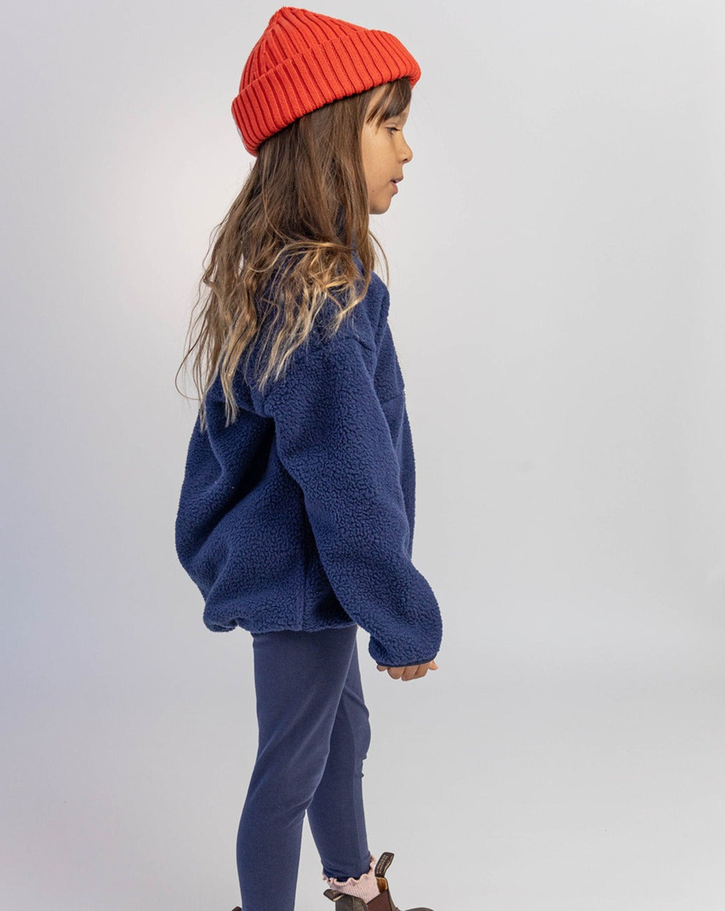 Quarter Zip Fleece - Midnight Navy