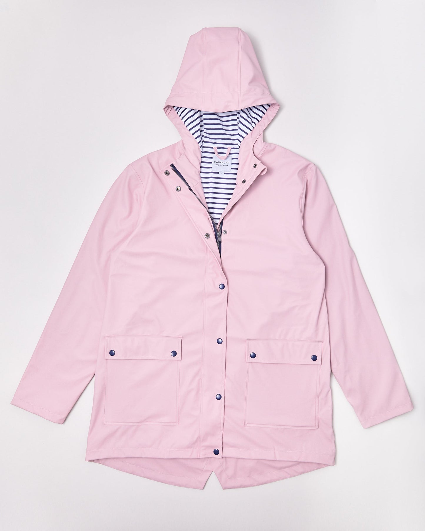 Women's Stripy Sailor - Blush Pink - Rainkoat