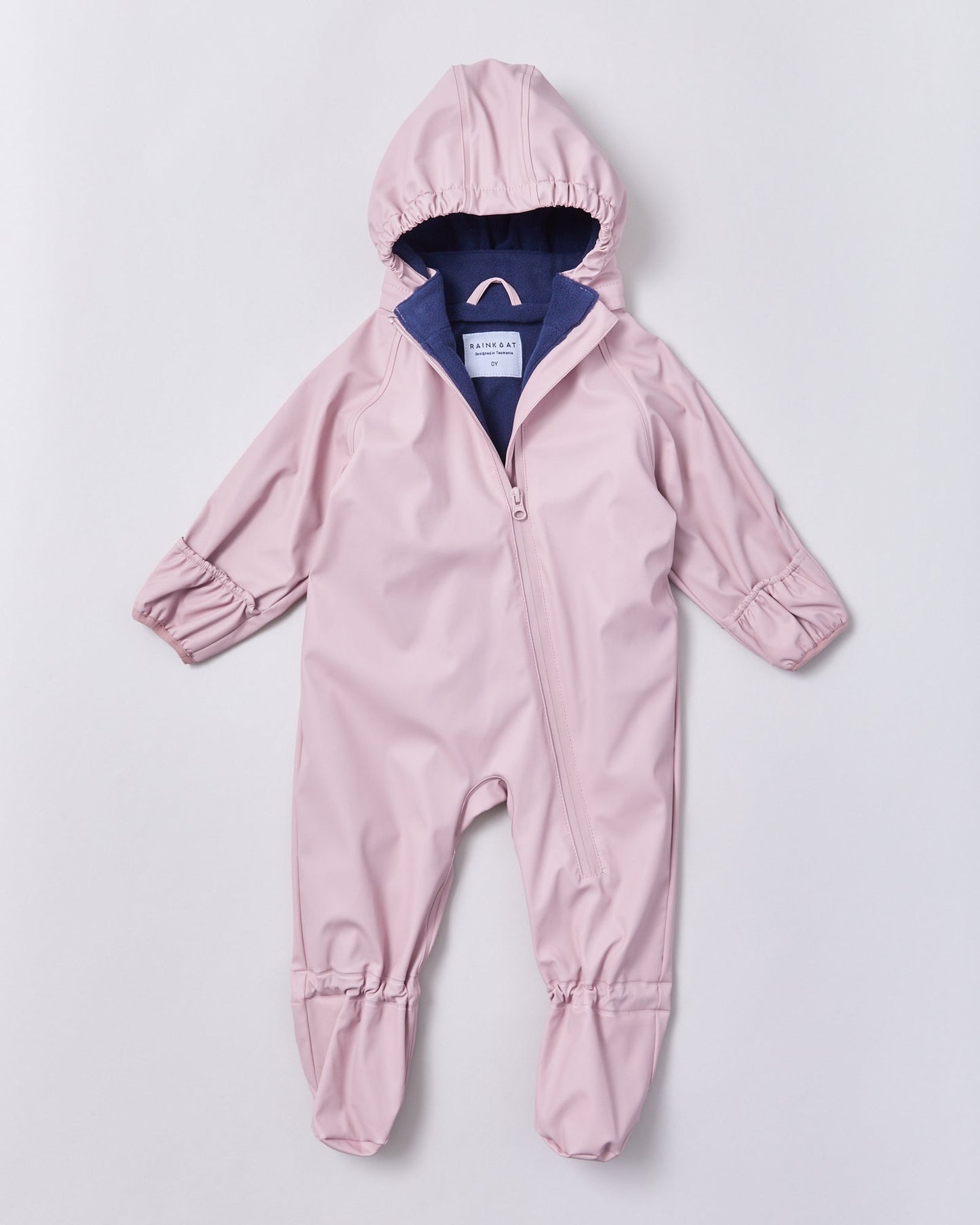 Snowsuit Crawlers - Blush Pink